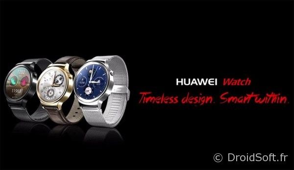 huawei-watch montre ronde android