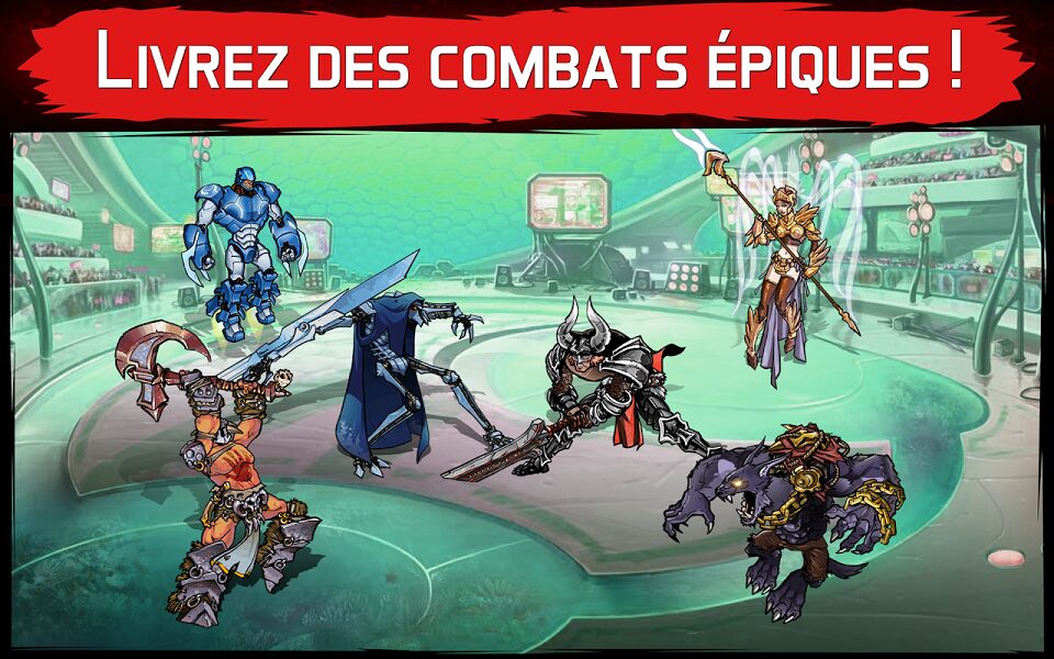 Mutants Genetic Gladiators : jeu gratuit Android Bons plans