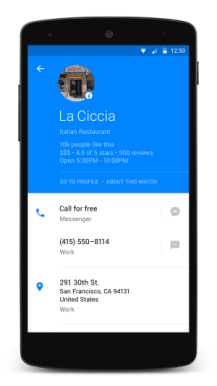 Facebook lance un dialer Android avec Hello Applications