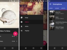 Gramophone, un lecteur musical à la sauce Material Design Applications