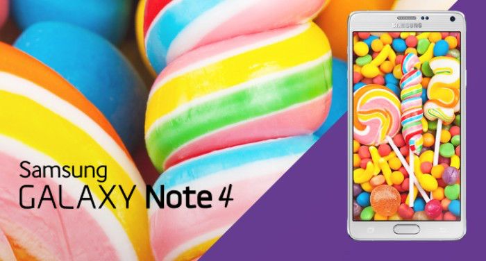 note 4 android 5.0
