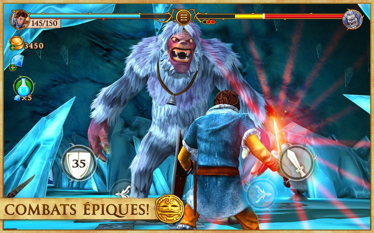 Beast Quest, Beast Quest : une adaptation de livre sous forme de jeu de rôle sur Android
