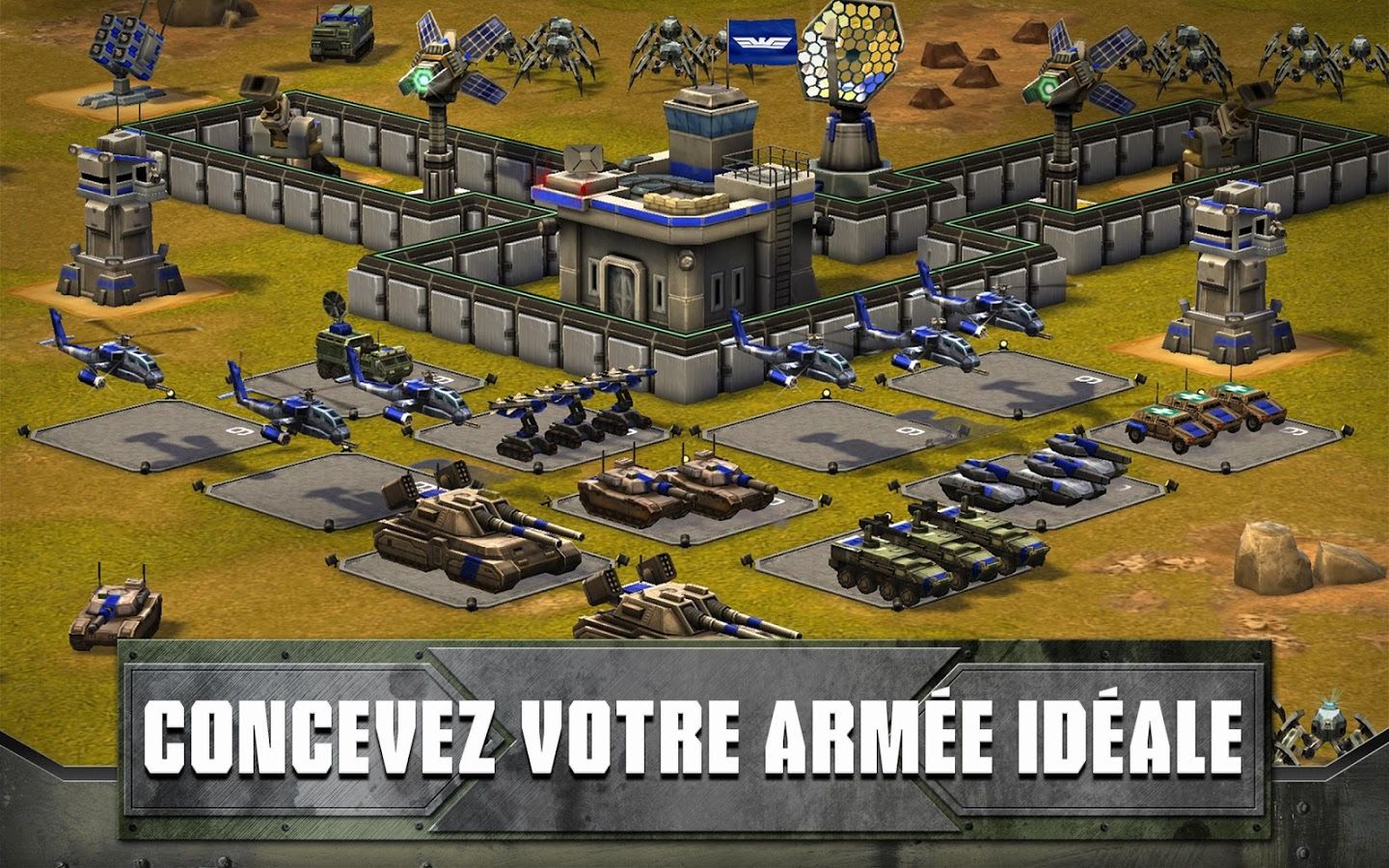 Empires & Allies, Empires &#038; Allies : le Clash of Clans de Zynga façon Command and Conquer sur Android