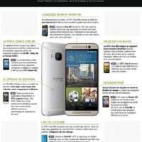 htc one M9 infographie