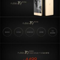 ZTE Nubia Z9, un smartphone premium sans bordures Appareils