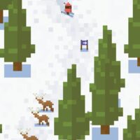 Cherchez le Yeti à skis dans Skiing Yeti Mountain sur Android Jeux Android