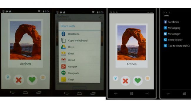 , Des applications Android privées de Google sur Windows 10