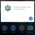 android m activer batterie eco voix
