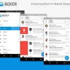 Les mails avec Boxer passent au Material Design Applications