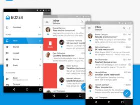 Les mails avec Boxer passent au Material Design Applications