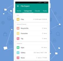 File Expert : Gérez vos fichiers à la sauce Material Design Applications