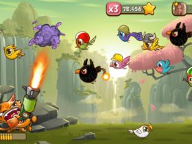 Guncat : un chat armé jusqu’aux dents descend des oiseaux sur Android Jeux Android