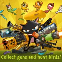 Guncat : un chat armé jusqu’aux dents descend des oiseaux sur Android Jeux Android