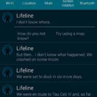 Lifeline : une originale aventure dont vous êtes le héros sur Android Jeux Android