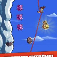 Radical Rappelling : descentes en rappel survoltées par Halfbrick sur Android Jeux Android