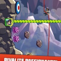 Radical Rappelling : descentes en rappel survoltées par Halfbrick sur Android Jeux Android