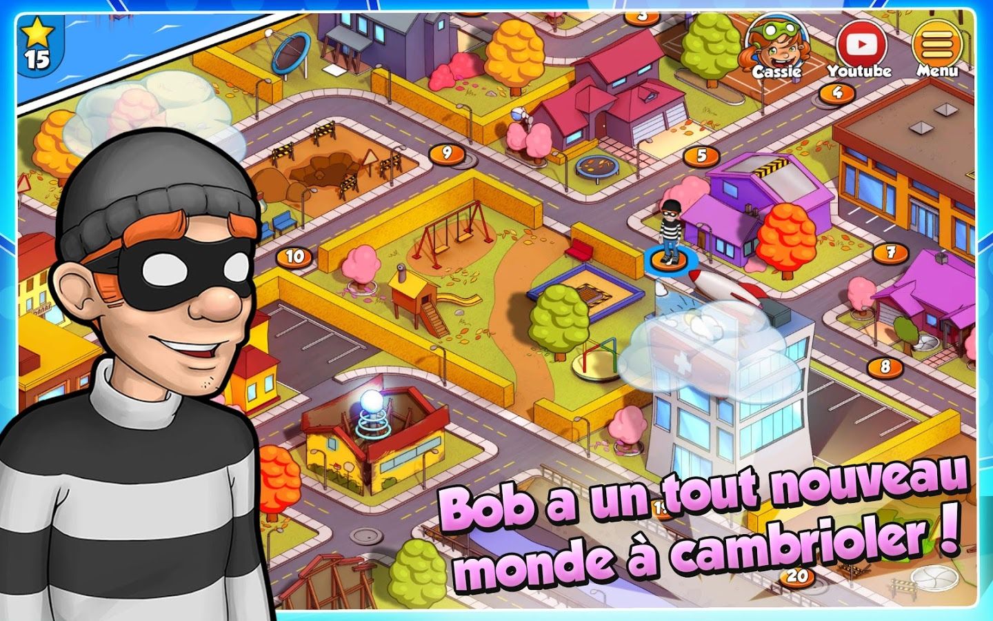Robbery Bob 2: Double Trouble : le retour du voleur sur Android Jeux Android