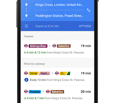 transit google maps