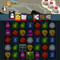 Retouvez Jake, Finn et leurs amis dans Adventure Time Puzzle Quest sur Android Jeux Android