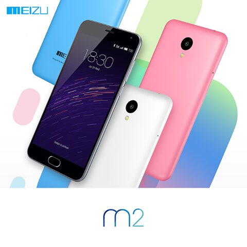 Meizu m2, Meizu M2 : 100 euros avec 4G, écran HD, cpu 64-bits et 2go de RAM
