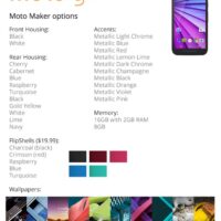 moto G 2015 options