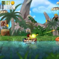 Ramboat sur Android : Rambo est sur un bateau, les ennemis tombent à l’eau Jeux Android