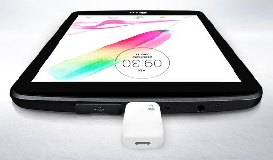 LG G Pad II 8.0 : une petite tablette avec un port USB Appareils