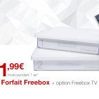 Abonnement mensuel Freebox Crystal à 1,99 euros par mois Accessoires