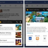 Bing Snapshots tente de devancer Google Now on Tap sur Android Applications