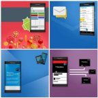 Le Venice de Blackberry sous Android mais livré avec les applications maisons Appareils