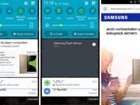 Samsung utilise les notifications pour promouvoir son Galaxy S6 Edge+ Actualité