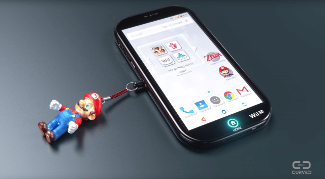 nintendo android, Concept : un smartphone Nintendo sous Android