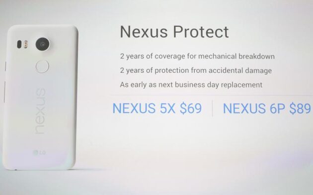 Nexus Protect, Nexus Protect : Google sort son équivalent à l’AppleCare+