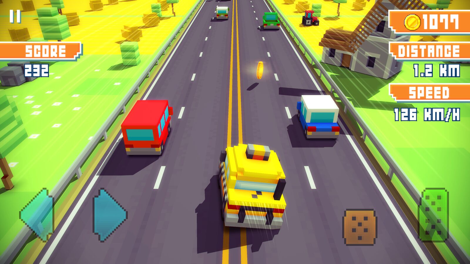 Blocky Highway, Derniers jeux Android : Blocky Highway, Swap Cops et Tower Dwellers Gold
