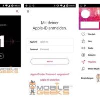 Les premières images d’Apple Music sur Android apparaissent Applications