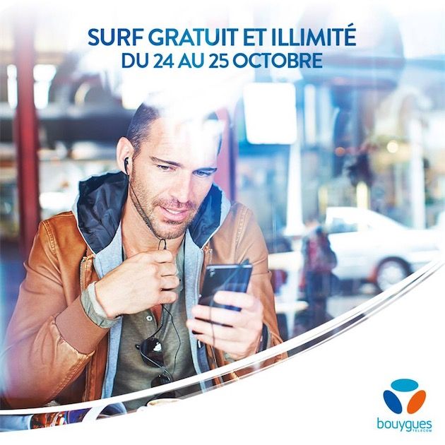 , 4G Bouygues Telecom gratuite ce week-end !