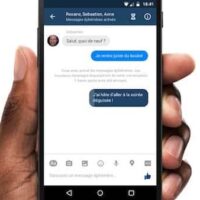 Facebook teste l’envoi de messages éphémères  en France Applications