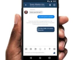 Facebook teste l’envoi de messages éphémères  en France Applications