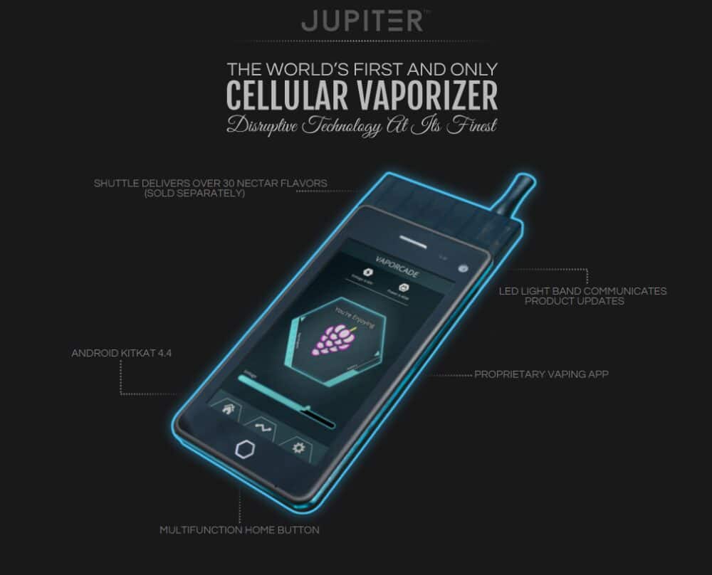 Jupiter : le smartphone associé à une cigarette électronique Appareils