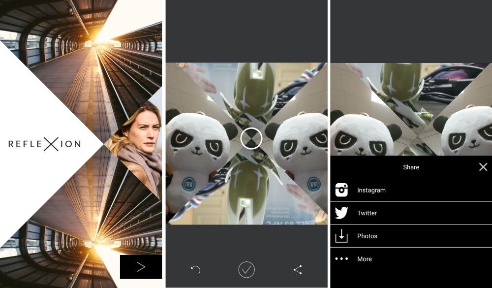 Reflexion, Reflexion : la nouvelle application de création de photos artistiques de OnePlus
