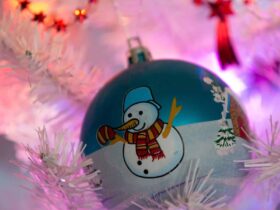 Le fond d’écran du jour spécial Noël : boule bonhomme de neige Fonds d'écrans