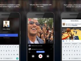 Facebook : Mentions est arrivé sur Android Applications