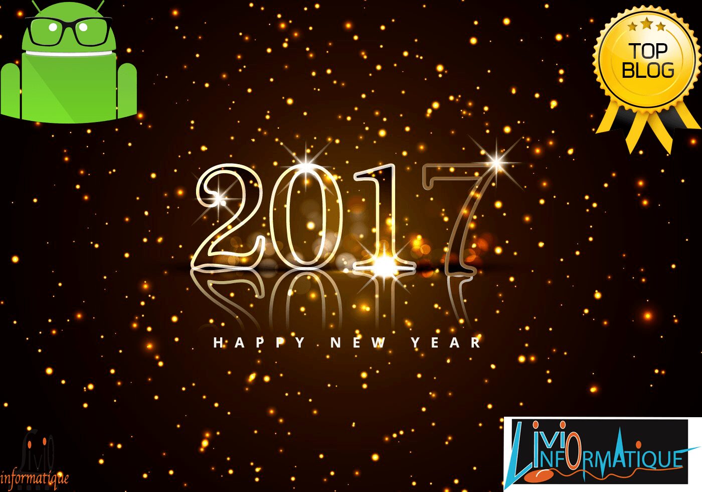 DroidSoft vous souhaite une bonne année 2016 ! Actualité