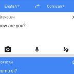 Google Traduction ajoute 13 nouvelles langues, dont le corse Actualité