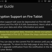 Amazon retire le chiffrement de ses tablettes Fire HD et HDX Actualité