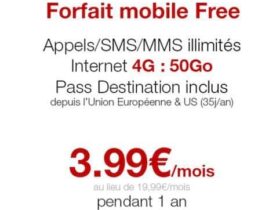 Free Mobile brade son forfait illimité à seulement 3,99€ par mois Bons plans