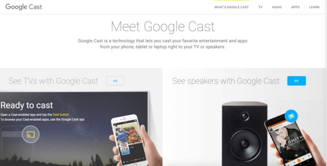 , L’application ChromeCast devient Google Cast