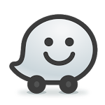 logo  Waze - GPS, Cartes & Trafic 