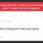 Instagram n’autorise plus les utilisateurs à mettre un lien vers leurs autres réseaux sociaux Applications