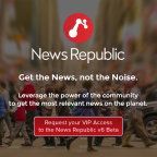 NewsRepublic sort une version bêta publique pour sa v6 (places limitées) Applications